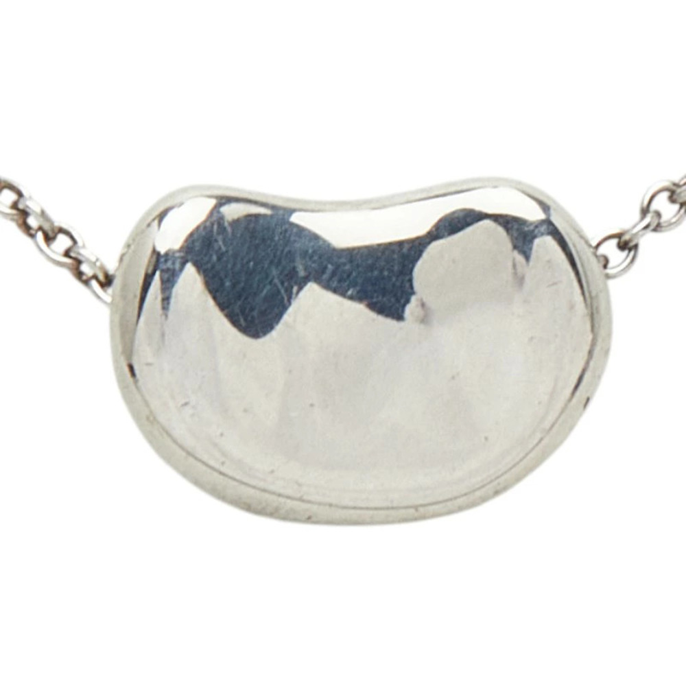 Tiffany Co Bean Necklace Silver TIFFANYCo